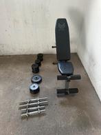 Fitness bank - Gewichten - Sport (Bezorgen), Sport en Fitness, Fitnessmaterialen, Ophalen of Verzenden, Zo goed als nieuw, Fitnessbank