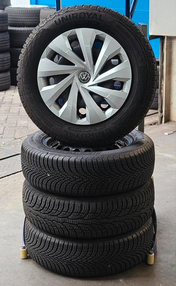 15" Orig Volkswagen Polo Velgen+Goede Banden 5x100 ibiza  beschikbaar voor biedingen