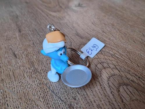 Sleutelhanger : Klungel Smurf !!, Verzamelen, Sleutelhangers, Nieuw, Knuffel of Figuurtje, Ophalen of Verzenden