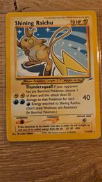 Pokémon Shining Raichu 111/105 Neo Destiny, Hobby en Vrije tijd, Verzamelkaartspellen | Pokémon, Ophalen, Gebruikt, Losse kaart