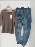 jeans worker cargo spijkerbroek tuniek street one maat 44, Blauw, Street One, Nieuw, Ophalen of Verzenden