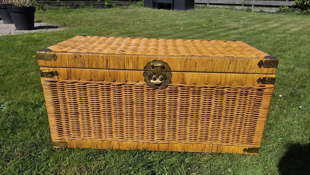 Leuke rieten kist, Ophalen of Verzenden