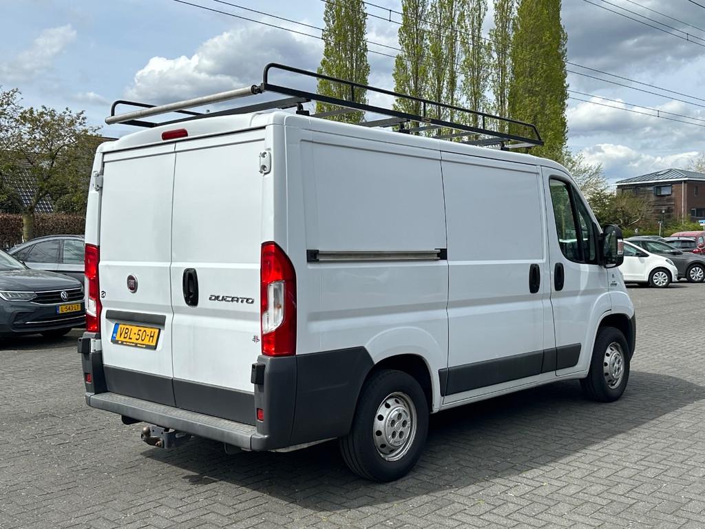 Fiat Ducato 2.0 MultiJet | L1H1 3-Pers | Airco | Trekhaak, Auto's, Euro 5, 4 cilinders, 1898 kg, Wit