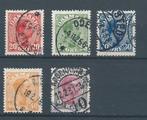 7883 – Scandinavië - Denemarken – MiNr 146-150 (gestempeld), Ophalen of Verzenden, Denemarken, Gestempeld