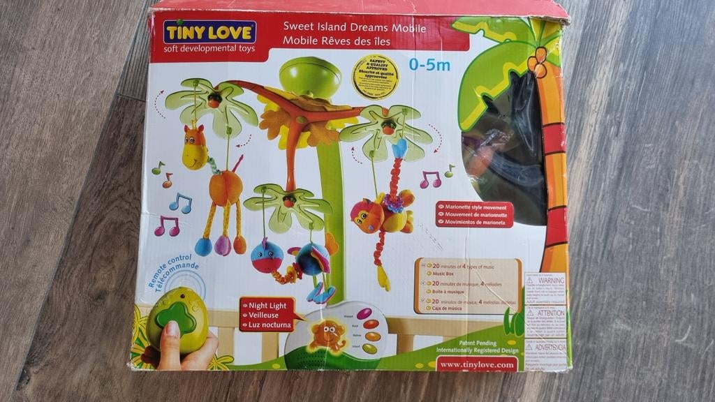 Tiny Love muziekmobiel – baby mobiel muziek, Kinderen en Baby's, Ophalen of Verzenden, Zo goed als nieuw