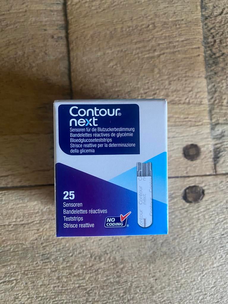 Next contour bloedglucosestrips, Ophalen of Verzenden, Nieuw