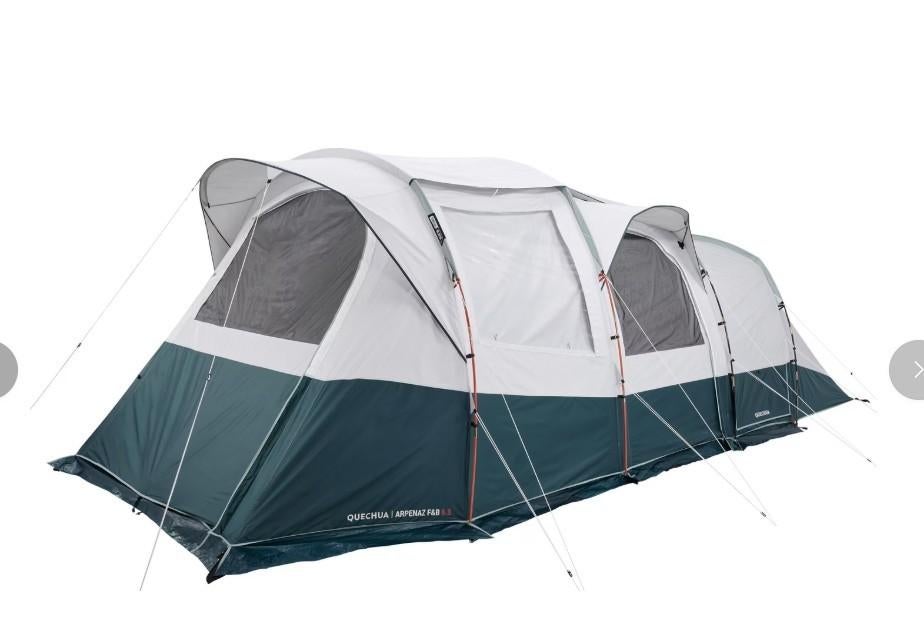 Arpenaz 6.3 Fresh & Black kampeertent 6 pers., Caravans en Kamperen, Ophalen, Zo goed als nieuw, Tot en met 6