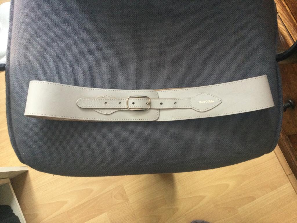 Leren Marco polo riem 85 cm., Ophalen of Verzenden, Gedragen