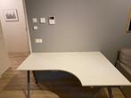 IKEA Galant hoekbureau wit, Ophalen, In hoogte verstelbaar, Gebruikt, Bureau