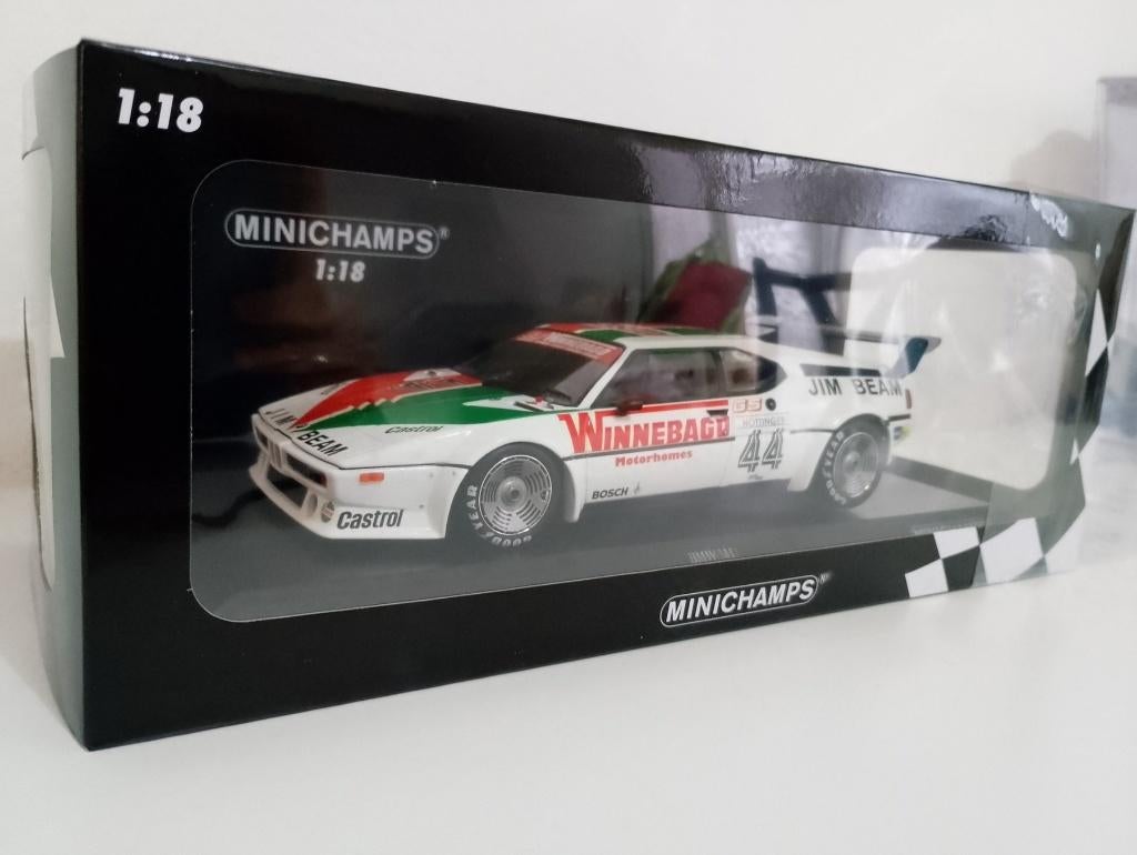 Minichamps 1:18 BMW M1 Procar, Winnebago  NIEUW, Ophalen of Verzenden, Nieuw, Auto, MiniChamps