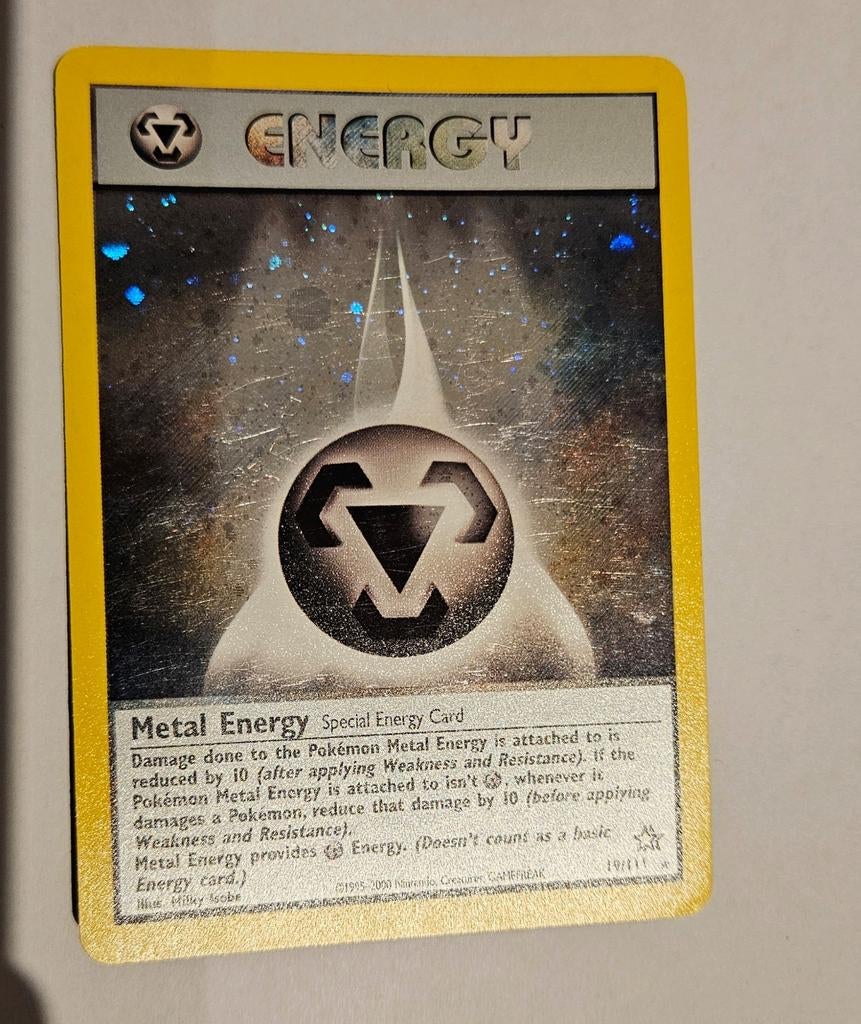 Metal Energy 19/111 Foil, Ophalen of Verzenden, Gebruikt, Losse kaart, Foil