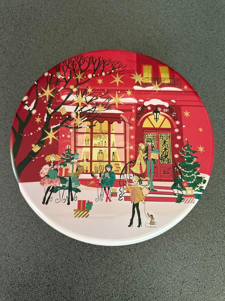 Blik met kerstmotief, Ophalen of Verzenden, Zo goed als nieuw, Overige, Overige merken