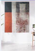 Groot abstract modern minimalistisch schilderij, Ophalen