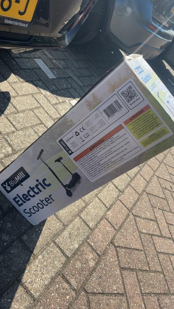BluMill elektrische step – nieuw in doos, Ophalen of Verzenden, Nieuw, Elektrische step (E-scooter)