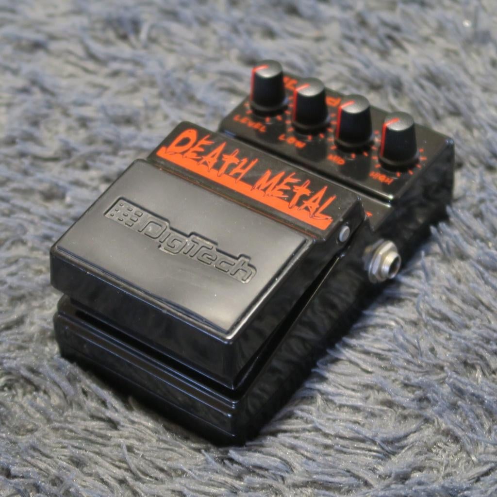 Digitech Death Metal Distortion Pedal met adapter en kabel, Muziek en Instrumenten, Effecten, Ophalen of Verzenden, Zo goed als nieuw