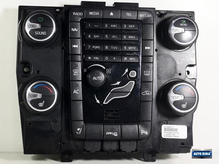 Kachel Bedieningspaneel van een Volvo XC60, Auto-onderdelen, Dashboard en Schakelaars, Gebruikt, -, -, Ophalen of Verzenden