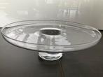 Glazen schaal, Ophalen, Zo goed als nieuw, Rond, Glas
