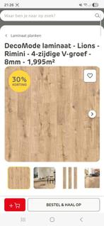 Decomode laminaat 14 m2, Ophalen, 50 tot 150 cm, 10 m² of meer, 10 tot 30 cm