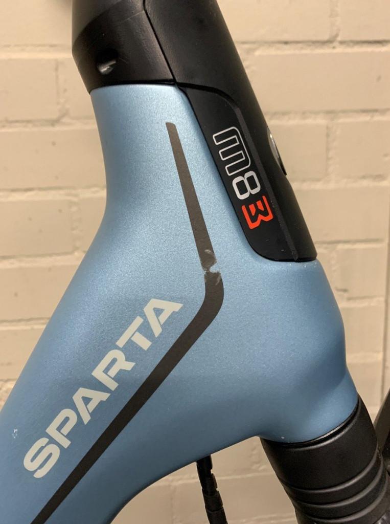 SPARTA A-Shine M8b Lageinstap Chrystal Blue Matte 53cm 2021, Fietsen en Brommers, Elektrische fietsen, Sparta, Gebruikt, -, - 0
-, NL