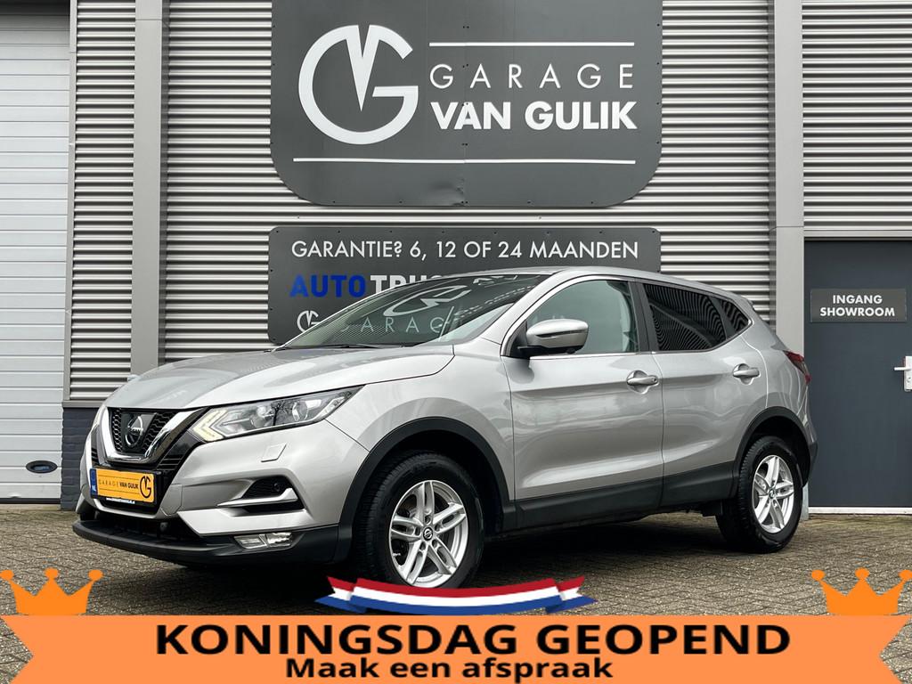 Nissan Qashqai 1.2 116PK Navi,Clima,Cruise,Isofix,LaneAssist, Auto's, Nissan, Voorwielaandrijving, Stof, Gebruikt, 4 cilinders
