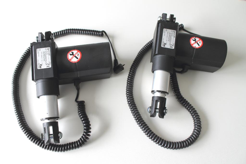 Auping bedmotor hoofdsteun, Ophalen, Nieuw, Eenpersoons, Overige maten