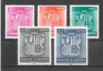 Andorra - Spaans 1982-1984 Wapen, Verzenden, Overige landen, Postfris