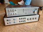 Philips 22RH591 versterker en 22RH691 tuner, Overige merken, Gebruikt, Ophalen of Verzenden, Minder dan 60 watt