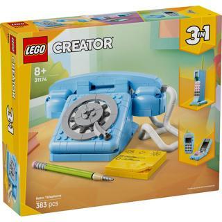 Lego Creator: 31174 Retro Telefoon, Kinderen en Baby's, Speelgoed | Duplo en Lego, Nieuw, Ophalen of Verzenden