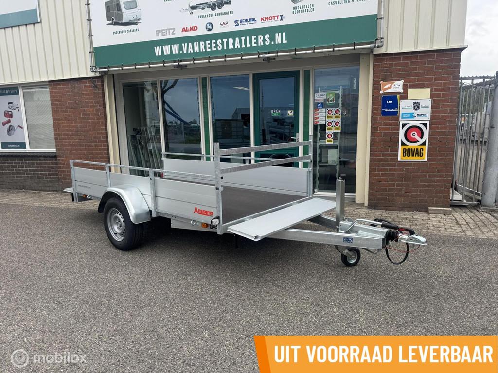 NIEUW Anssems BSX1350 bakwagen 250x130, Auto diversen, Aanhangers en Bagagewagens, Nieuw
