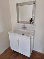 Ikea badkamermeubel met wasbak & gratis spiegel, Ophalen, Gebruikt, 50 tot 100 cm, Minder dan 100 cm