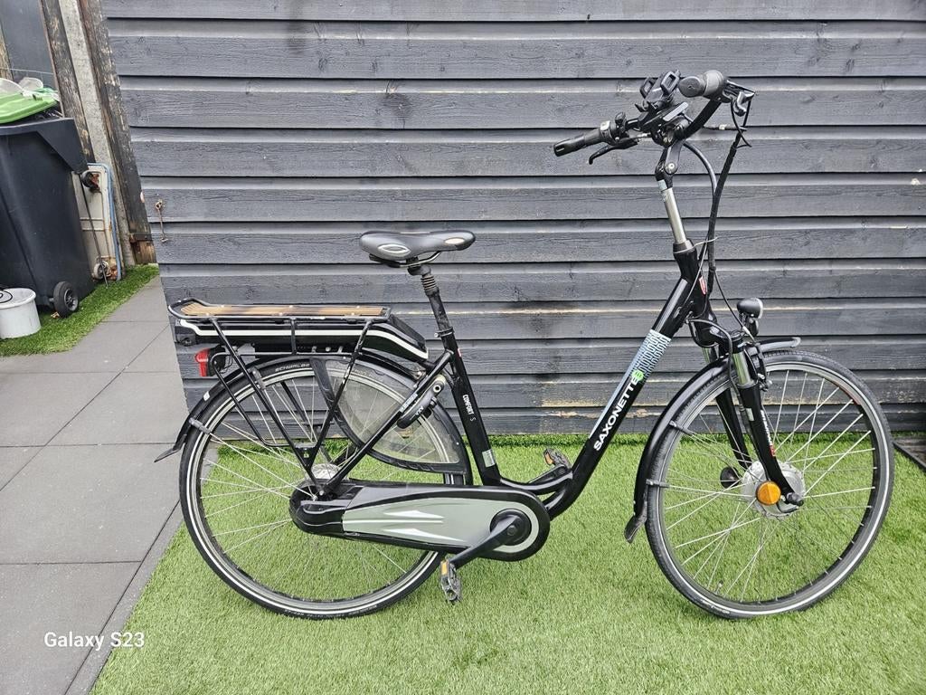Ne elektrische  saxonette met  handgas  7 versnellingen, Ophalen of Verzenden