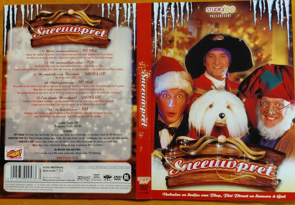 DVD Studio 100 Sneeuwpret, Ophalen of Verzenden