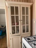 Vitrine kast, Huis en Inrichting, Kasten | Vitrinekasten, Ophalen, 50 tot 100 cm, Zo goed als nieuw, 150 tot 200 cm