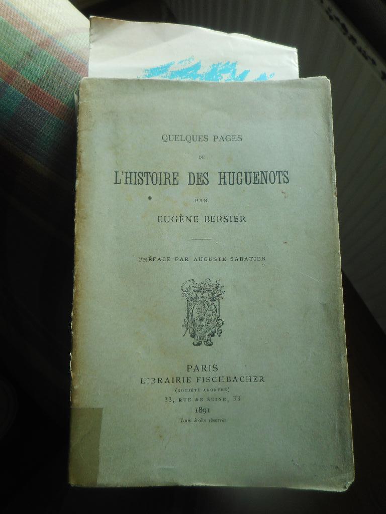 de geschiedenis van de hugenoten, Verzenden, Gelezen, Eugène Bersier