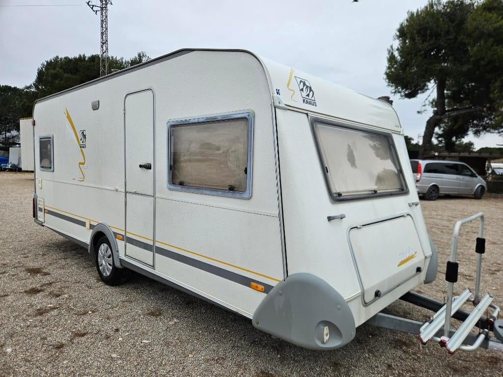 Knaus Südwind 500  van 1999 1e eigenaar zeer mooi in spanje, Caravans en Kamperen, Omvormbare zithoek, Rondzit, Bedrijf, Knaus