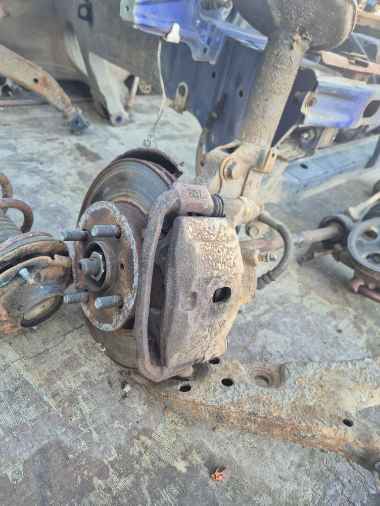 Starlet p9 fusee met remmen en assen, Auto-onderdelen, Ophalen of Verzenden