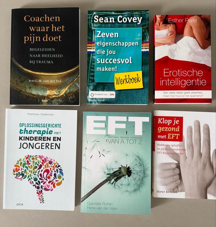 Coach en begeleidingsboeken - Zeer goede staat, Boeken, Psychologie, Zo goed als nieuw, Klinische psychologie, Verzenden