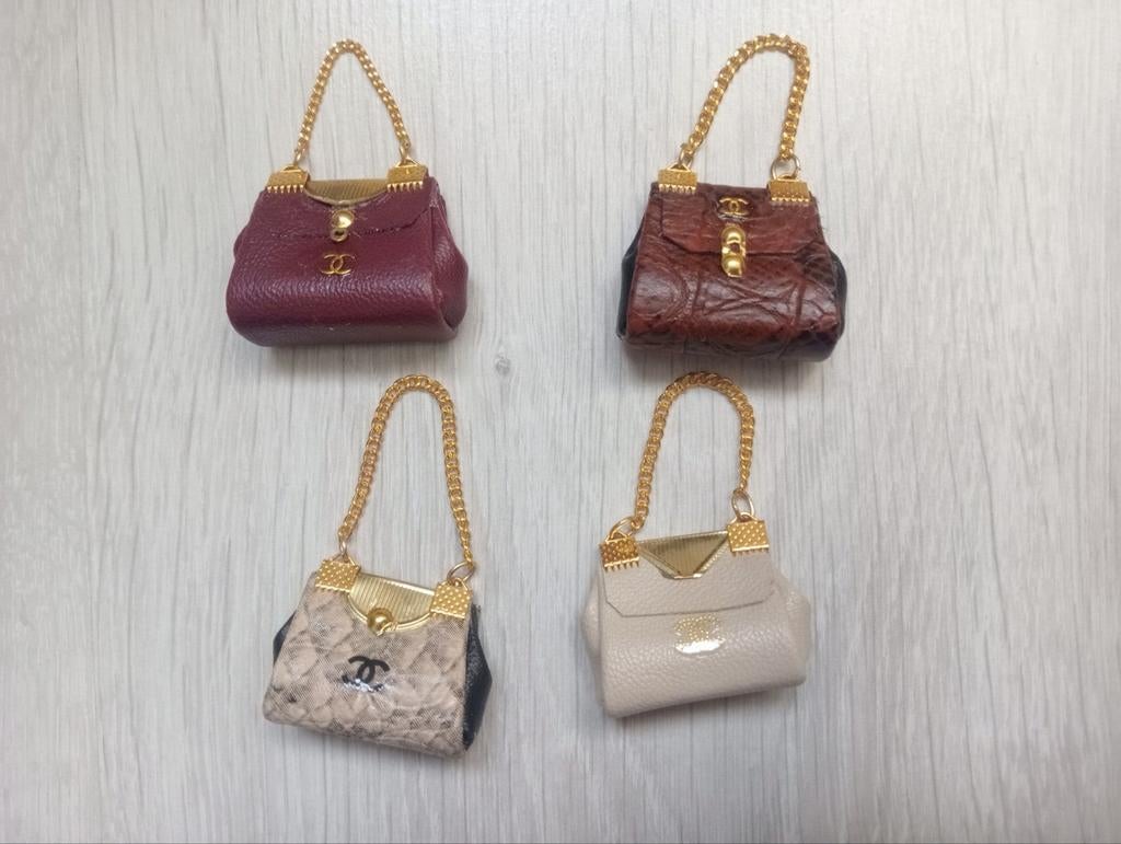 Miniatuur Chanel design tasjes voor Barbie, Ophalen of Verzenden, Overige typen