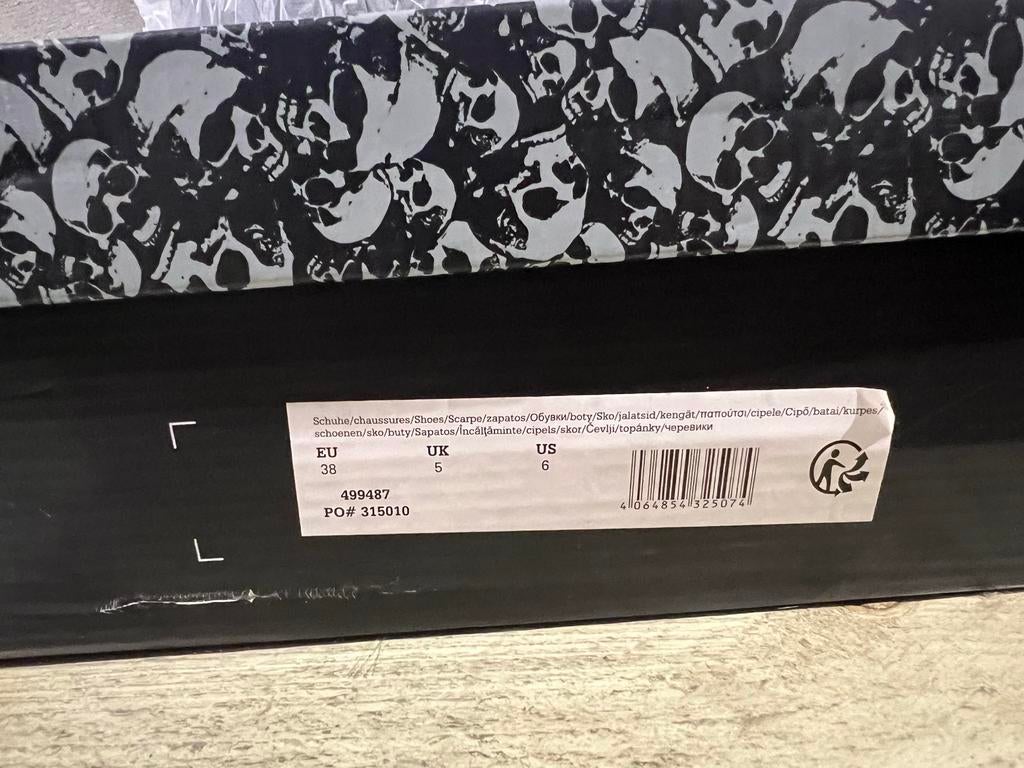 Zwarte premium laarzen EMP maat 38 nieuw, Zwart, Lage of Enkellaarzen, Nieuw, Ophalen of Verzenden