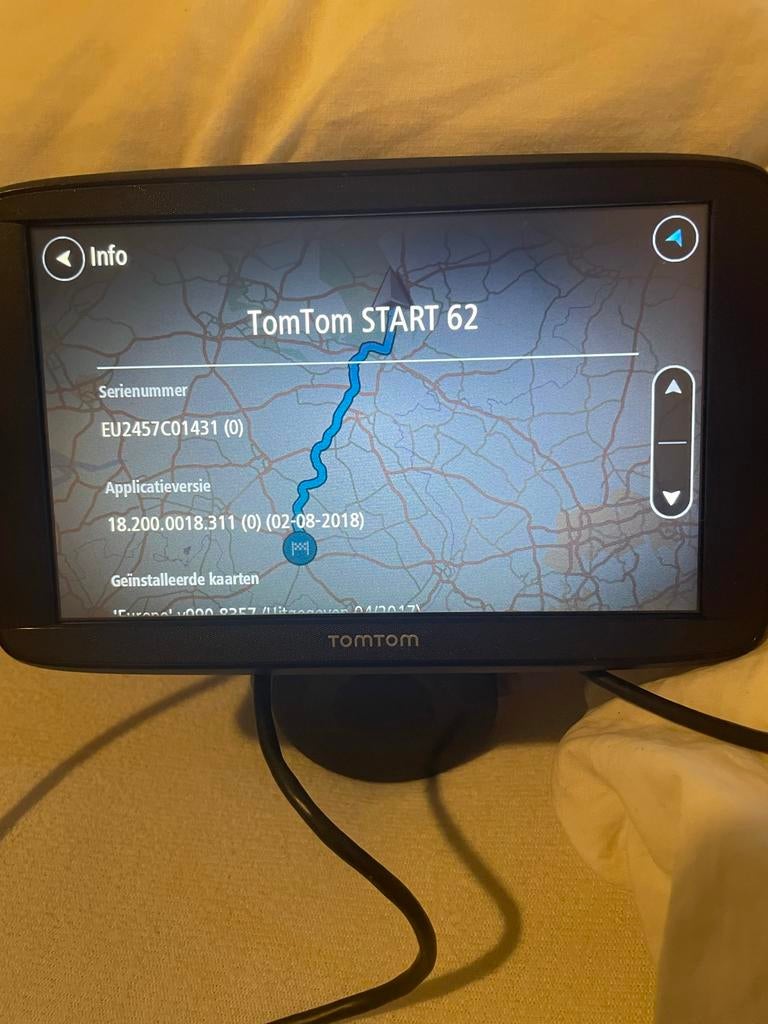 TomTom START 62 navigatiesysteem, Auto diversen, Autonavigatie, Ophalen of Verzenden, Gebruikt