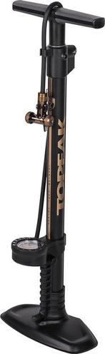 Topeak Vloerpomp JoeBlow Tubi 2Stage, Ophalen, Drukmeter, Zo goed als nieuw