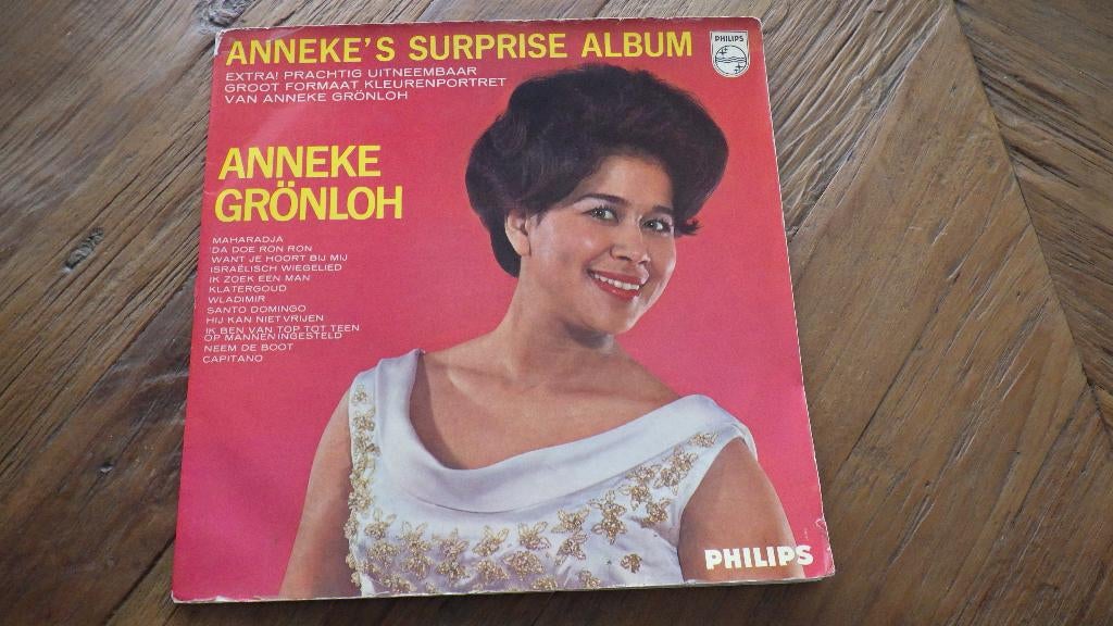 LP Anneke Gronloh, Cd's en Dvd's, Vinyl | Nederlandstalig, Ophalen of Verzenden, Gebruikt, 12 inch, Levenslied of Smartlap