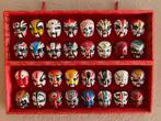 32 Chinese operamaskers in originele doos, Ophalen of Verzenden, Zo goed als nieuw