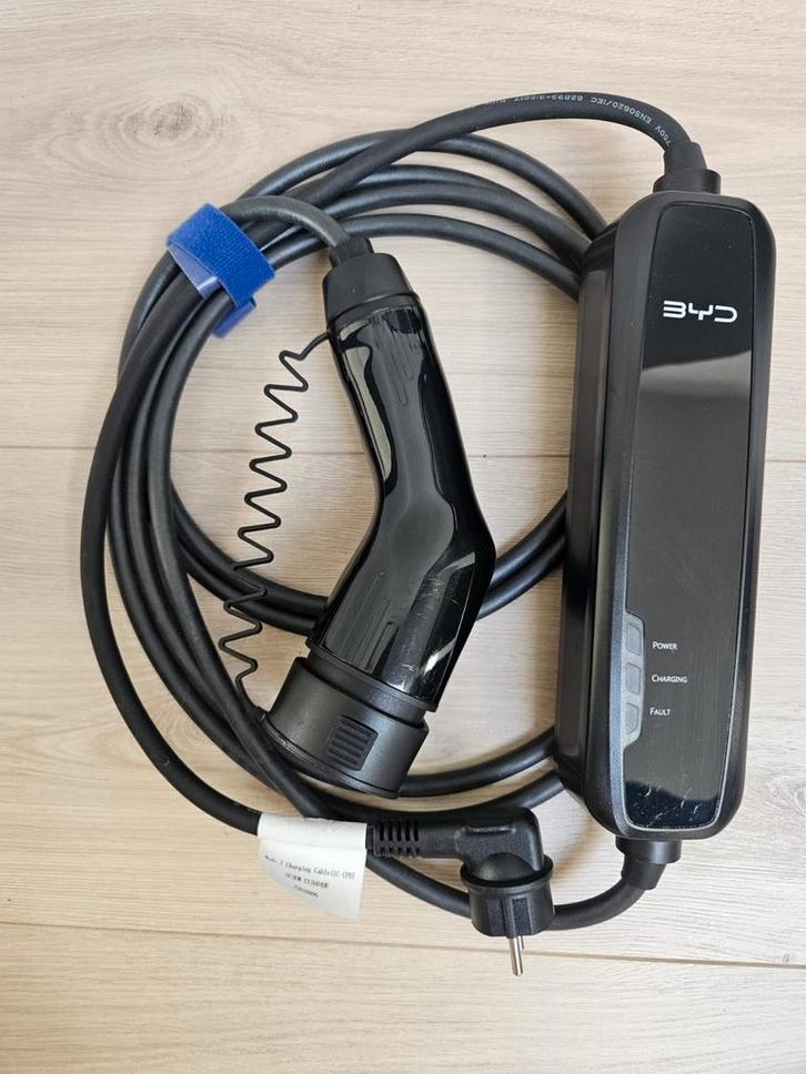 Originele BYD Laadkabel Type 2 - Nieuwstaat, Auto-onderdelen, Elektronica en Kabels, Ophalen of Verzenden