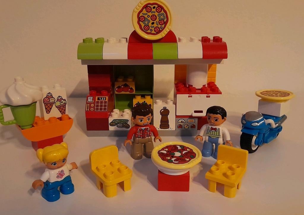 Lego Duplo Pizzeria, Ophalen of Verzenden, Zo goed als nieuw, Duplo