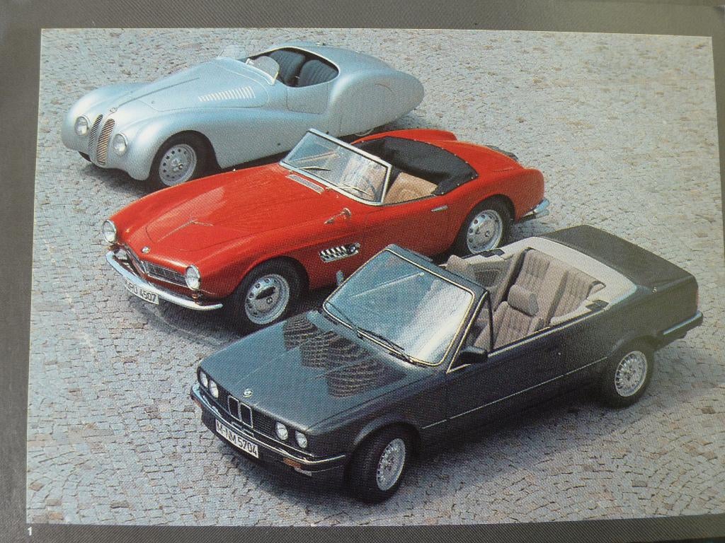 BMW modellen folder 1986 Nederlands 323 525 635 CSI 745i, Ophalen of Verzenden, Zo goed als nieuw, BMW
