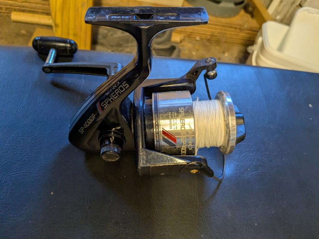 Shimano Spheros sp4000 F - Robuuste vismolen, Watersport en Boten, Hengelsport | Algemeen, Ophalen of Verzenden, Gebruikt, Molen