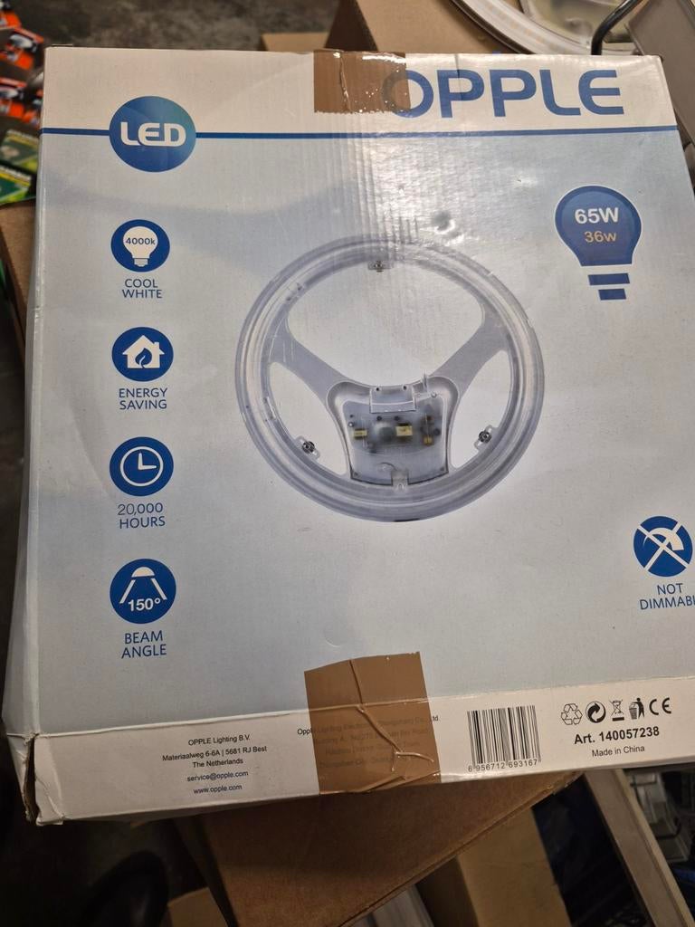 Opple LED rond 65W 36W 4000K, Ophalen of Verzenden