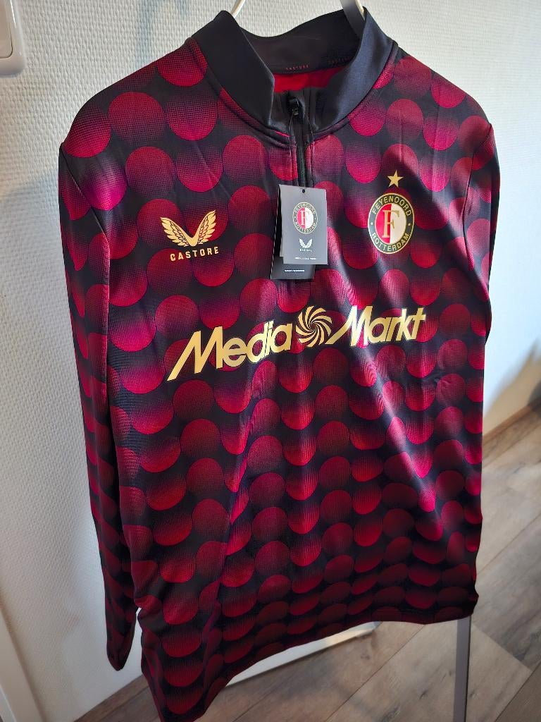 Feyenoord longsleeve shirt - heren XL - seizoen 2025/2026, Castore, Ophalen of Verzenden, Voetbal, Rood