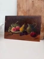 Stilleven met Fruit op Paneel, Ophalen of Verzenden